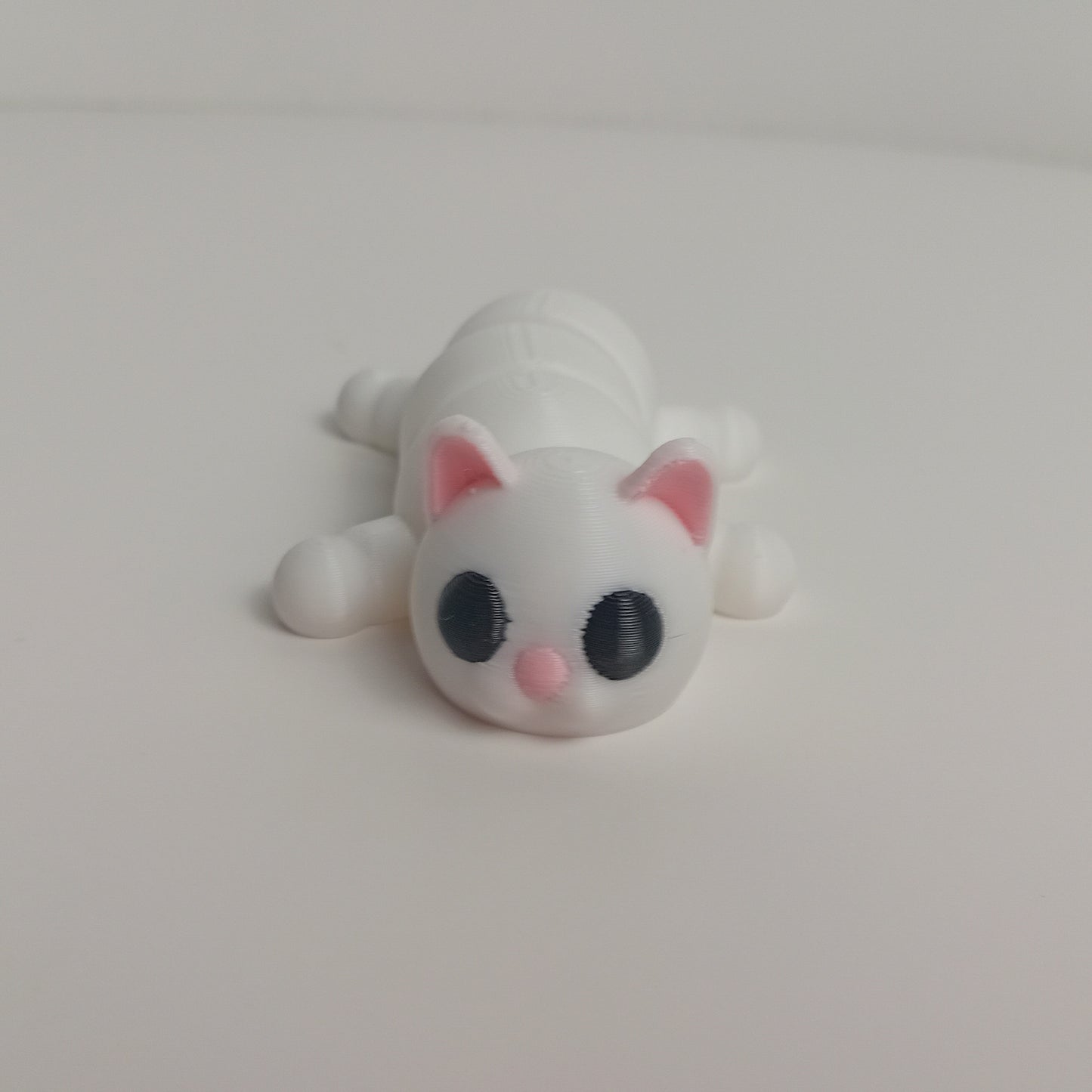 Articulated Animal Toys- White Cat