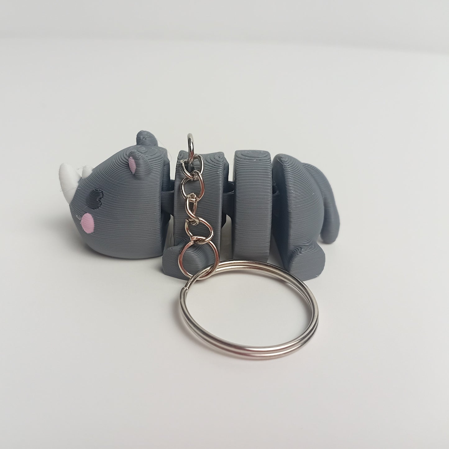 Animal Keychains- Rhino