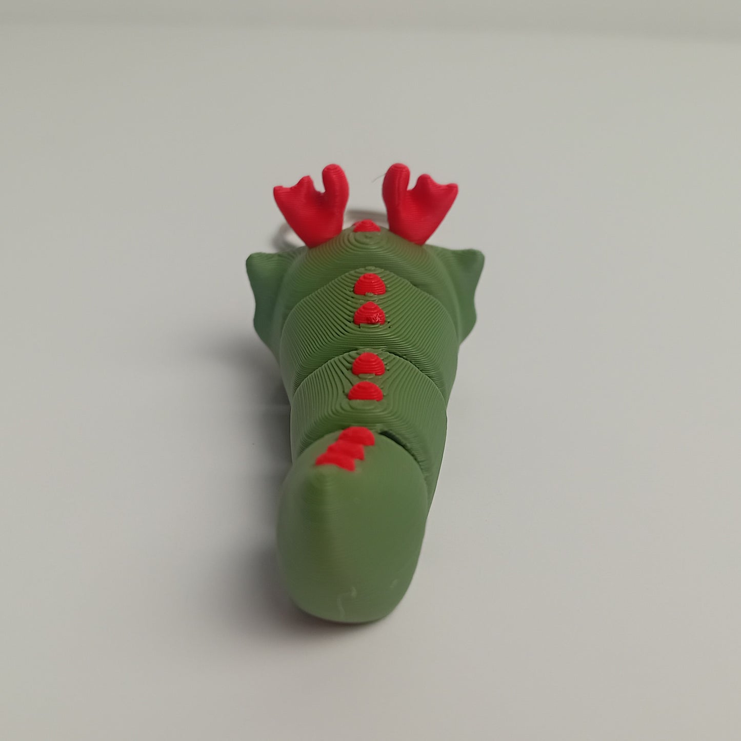 Animal Keychains- Green and Red Dragon