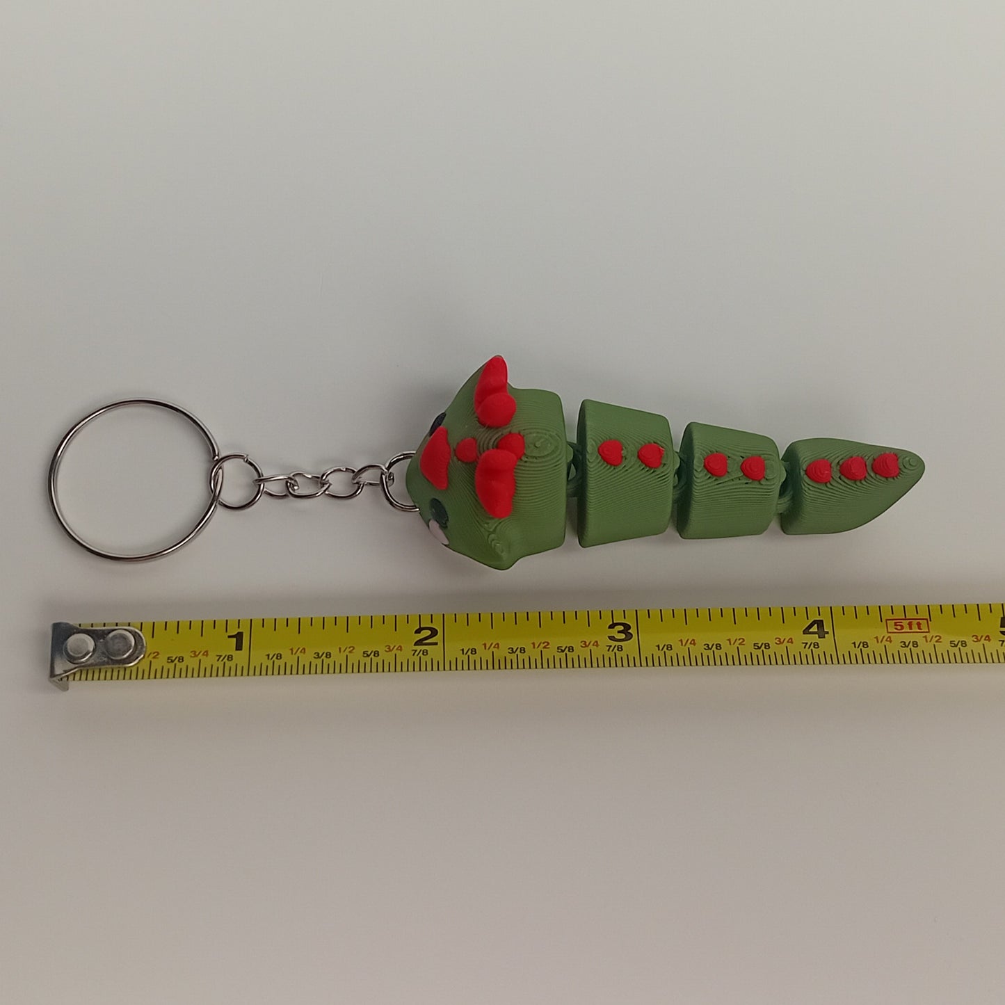Animal Keychains- Green and Red Dragon