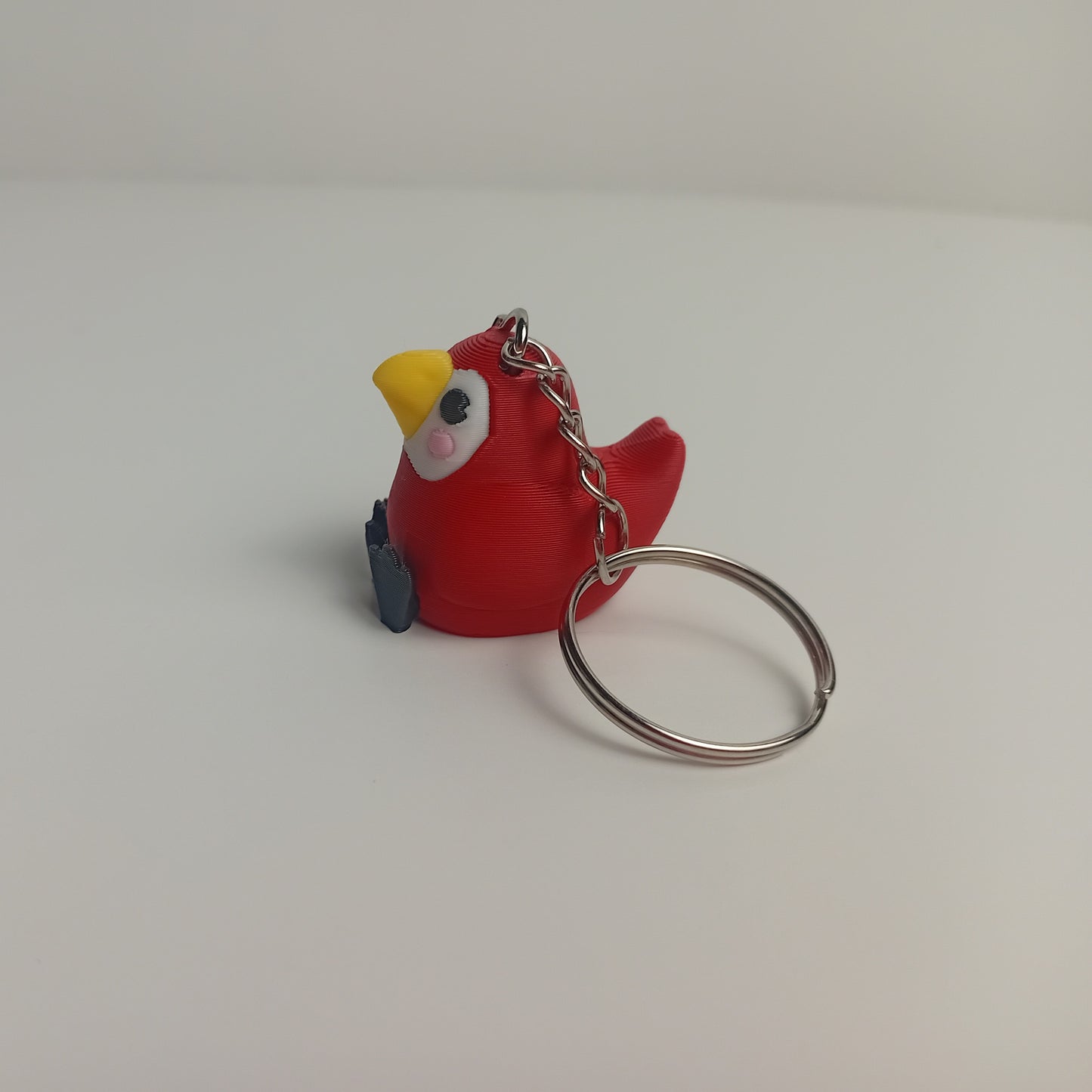Animal Keychains- Red Parrot