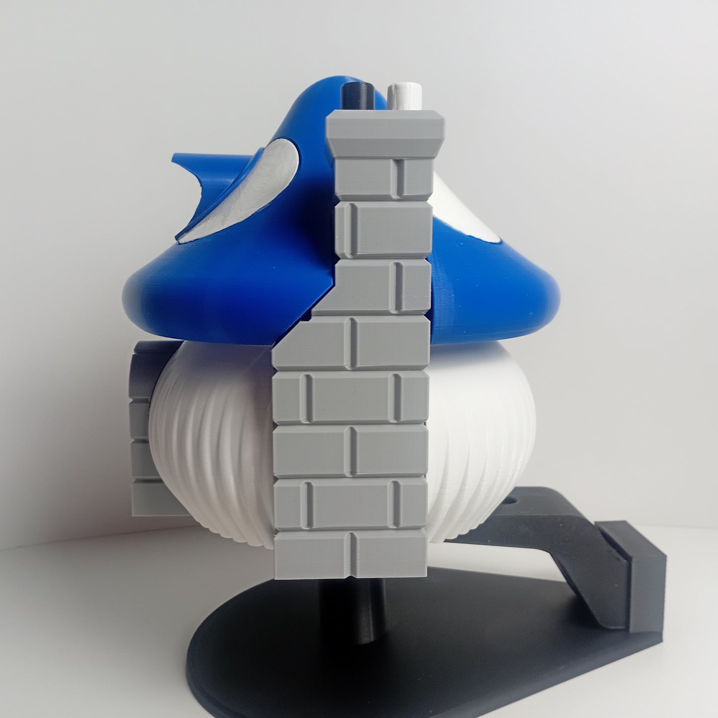 Bird Houses- Blue Mushroom