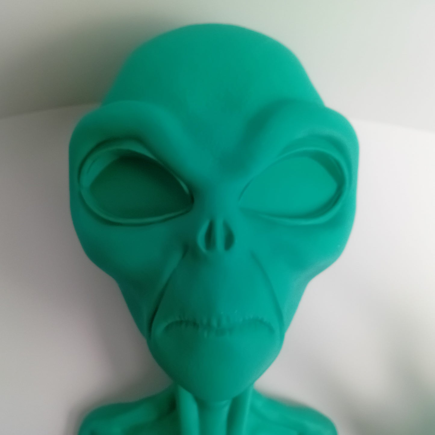 Wall Mounted Heads- Green Alien