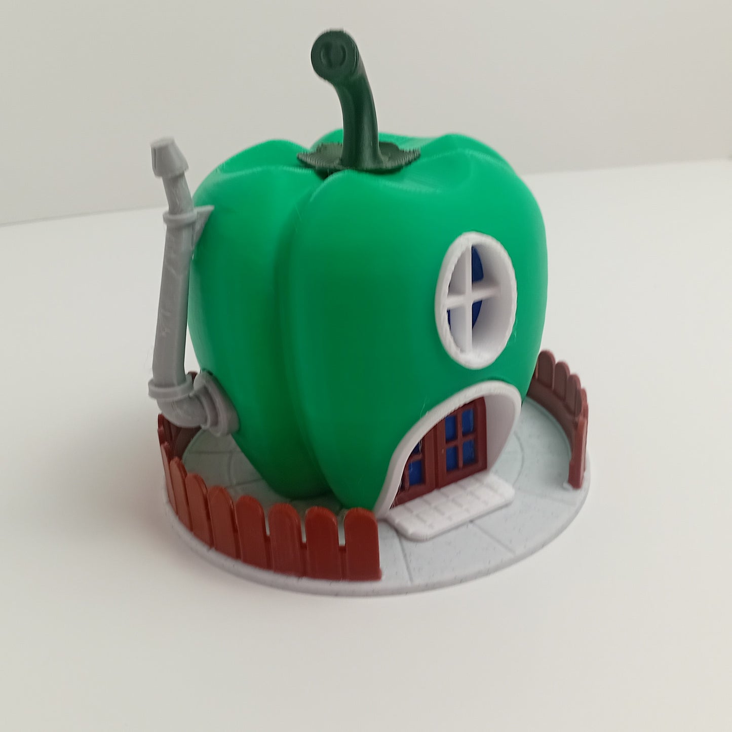 Bell Pepper Fairy House