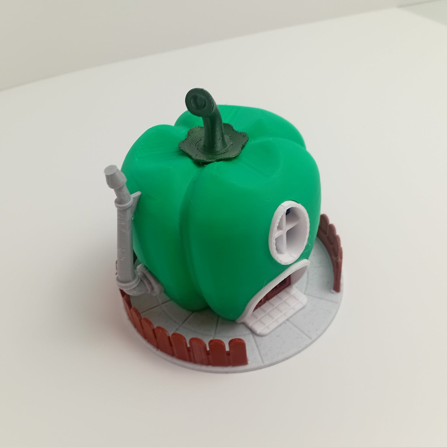 Bell Pepper Fairy House