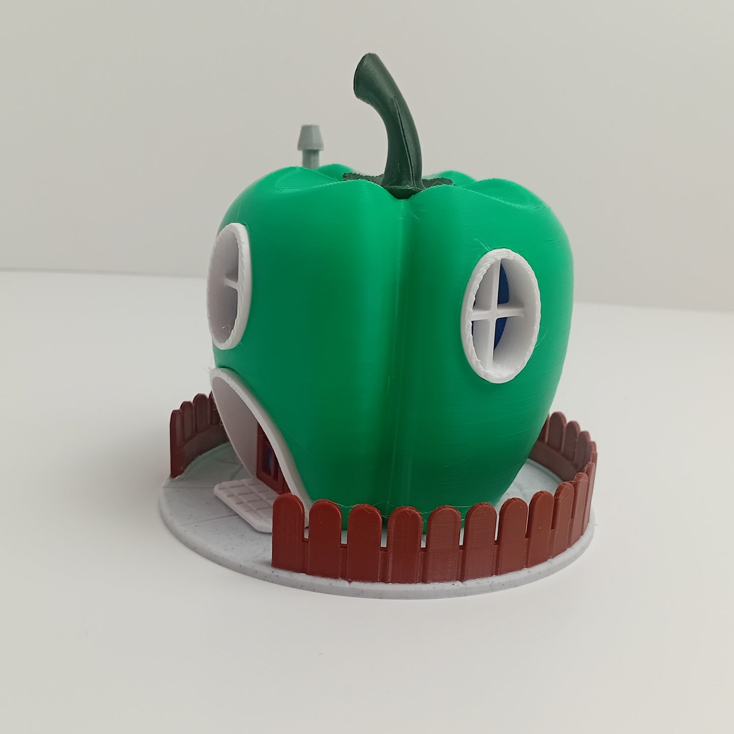 Bell Pepper Fairy House