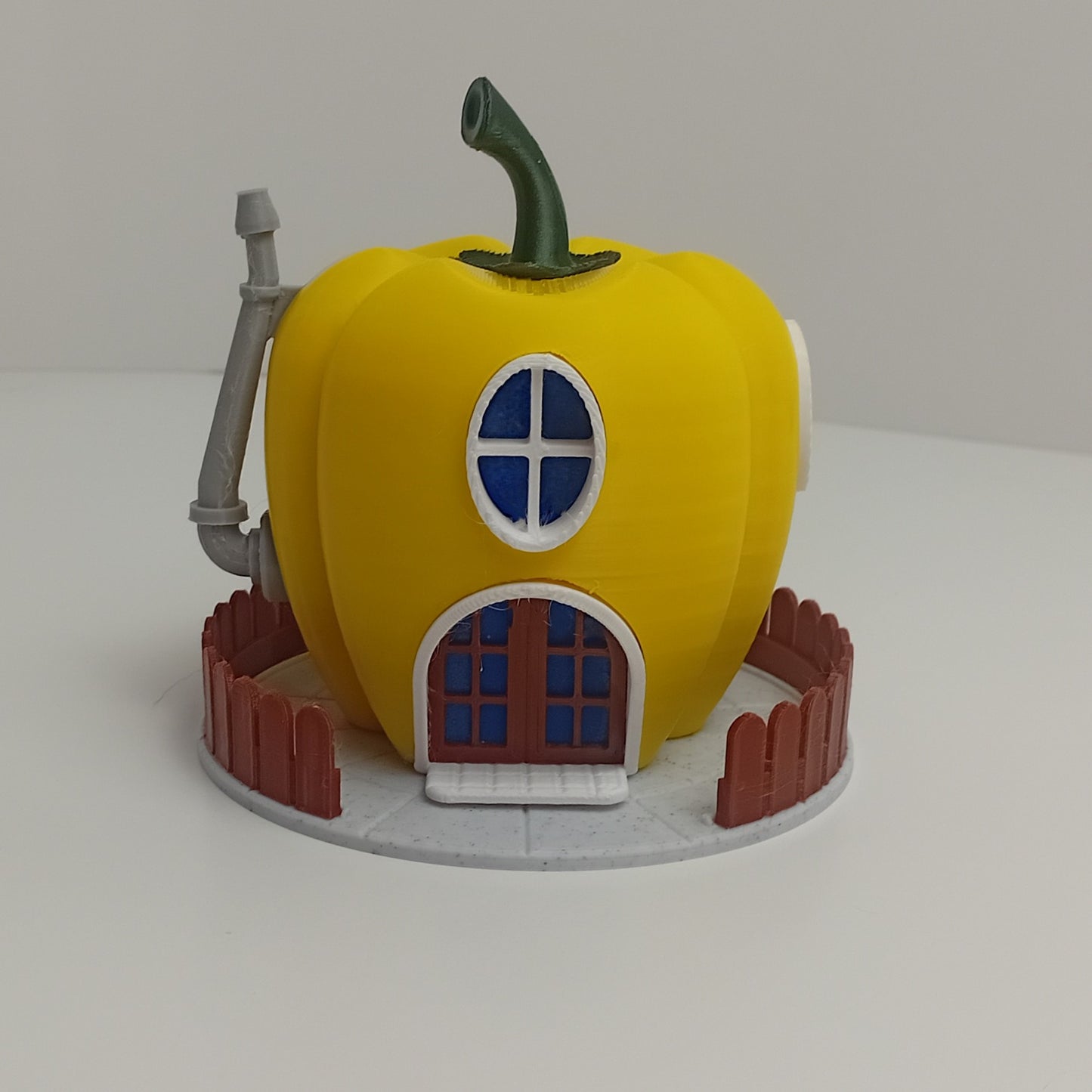 Bell Pepper Fairy House