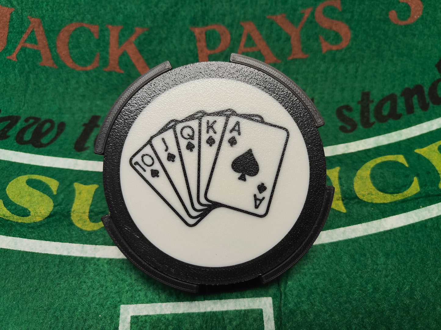 Royal Flush Drink Coasters