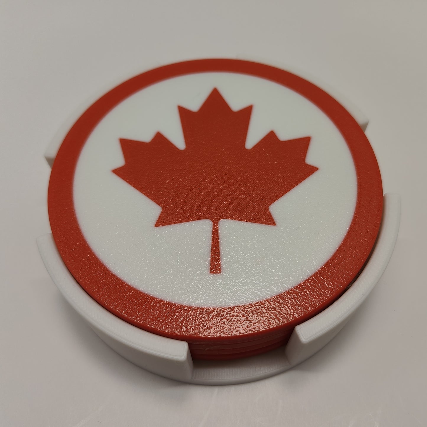 Drink Coasters featuring a Canadian Maple Leaf!