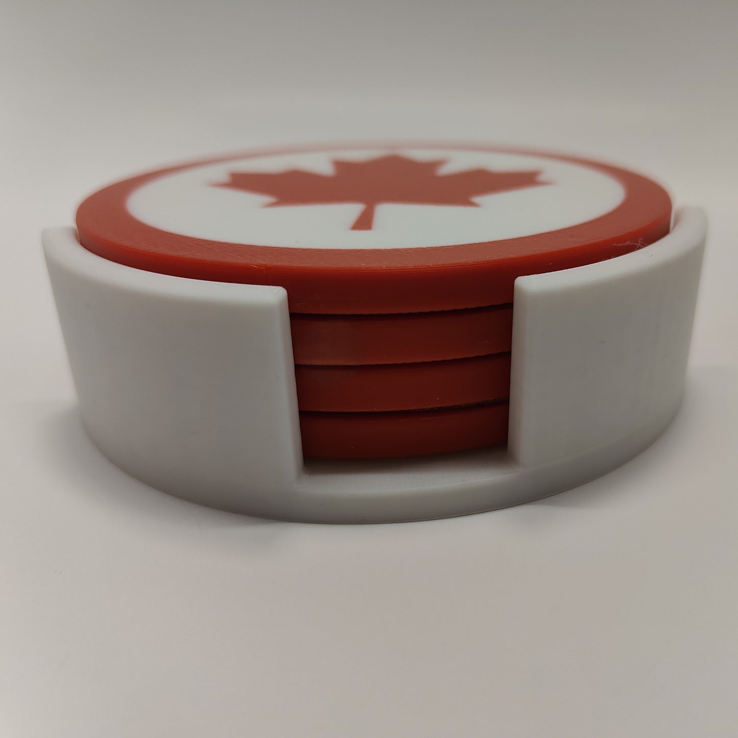 Drink Coasters featuring a Canadian Maple Leaf!
