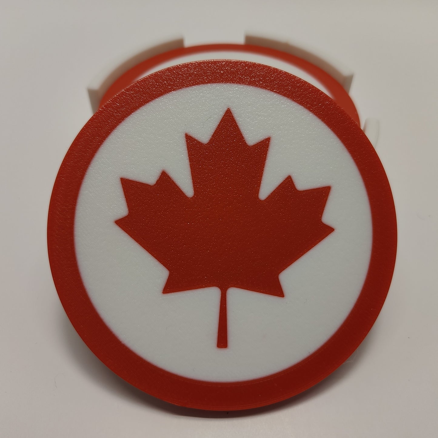 Drink Coasters featuring a Canadian Maple Leaf!