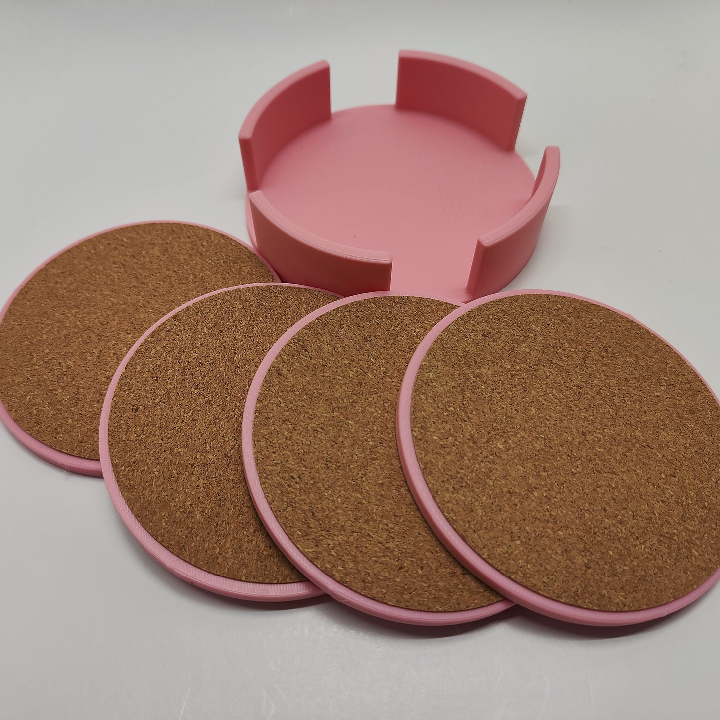 Pink Ribbon Drink Coasters