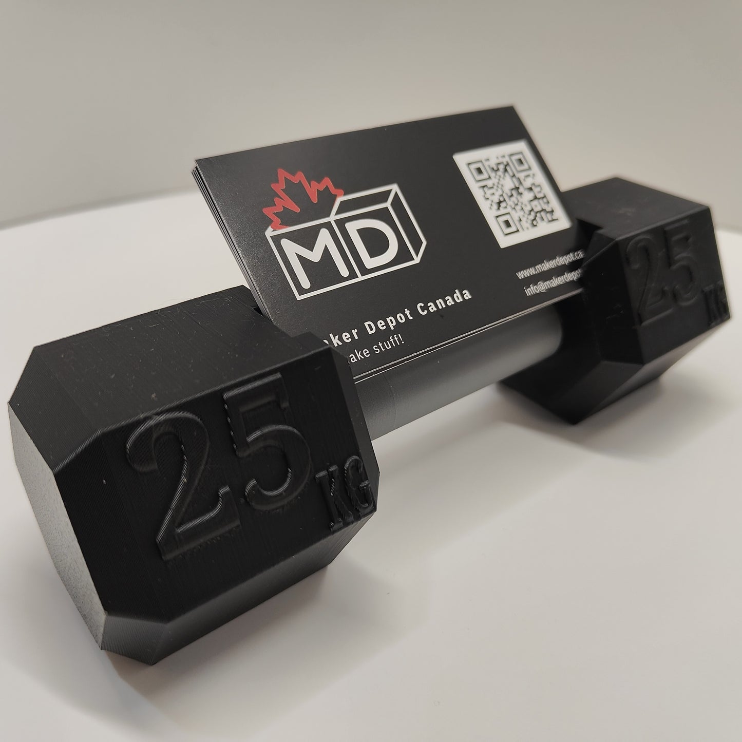 Dumbbell Card Holders