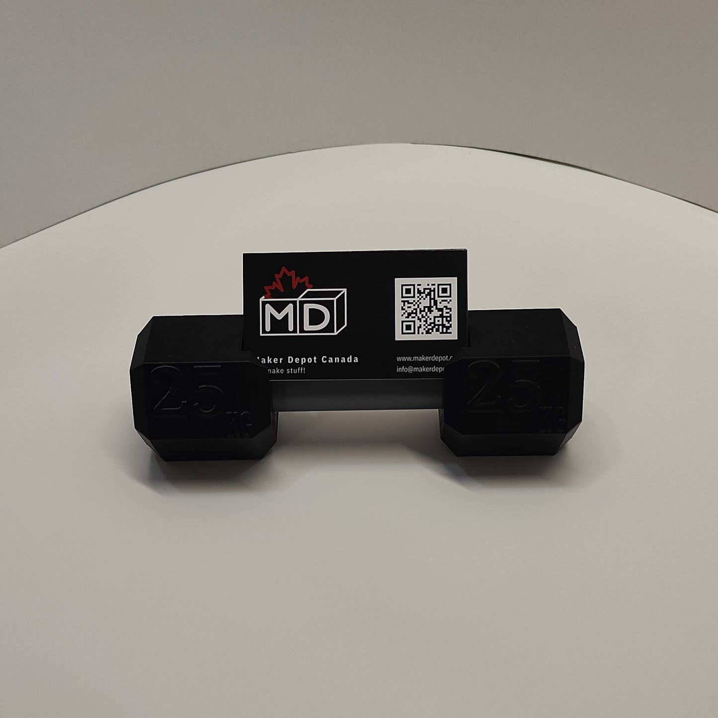 Dumbbell Card Holders