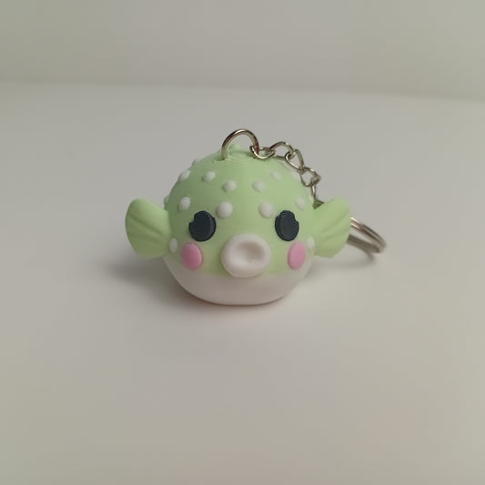 Animal Keychains- Pufferfish