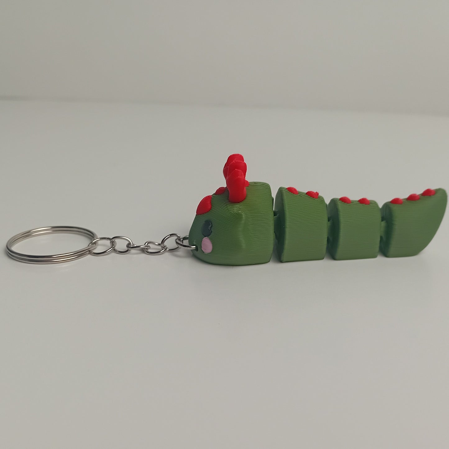 Animal Keychains- Green and Red Dragon