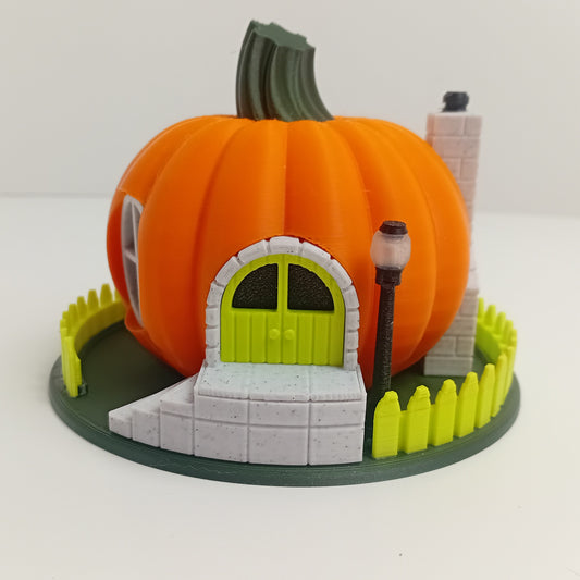 Pumpkin Fairy House