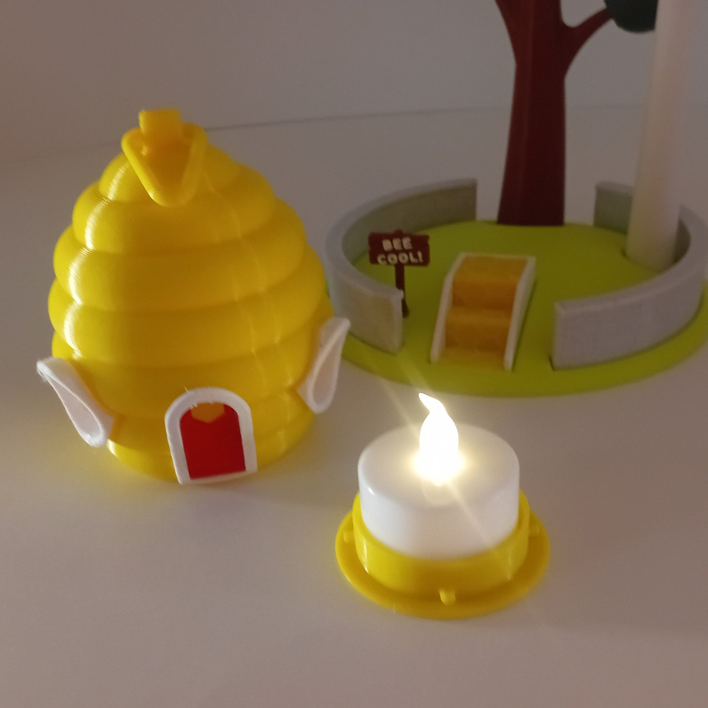 Bee Hive Fairy House