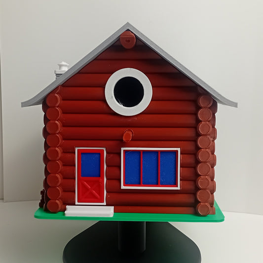 Log Cabin Bird House