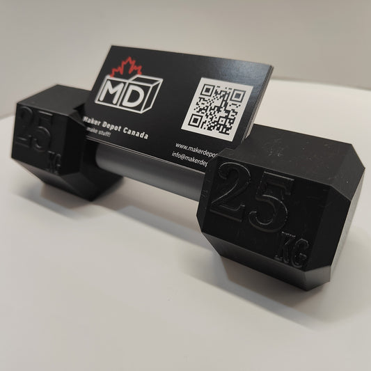 Dumbbell Card Holders